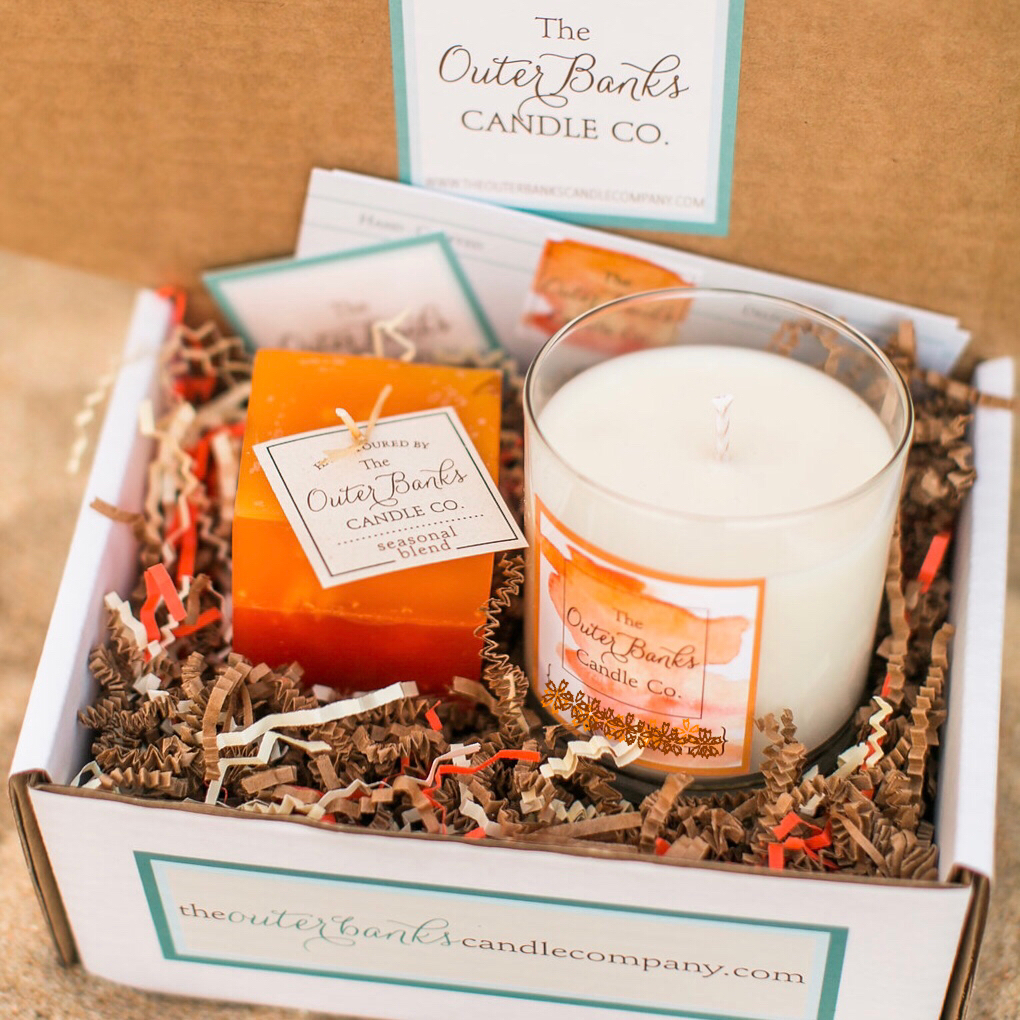 Month-to-Month luxury candle subscription, two candles a month