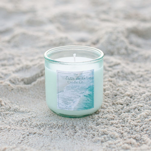 Artist Candle & Emerald Wave Print - Image 2