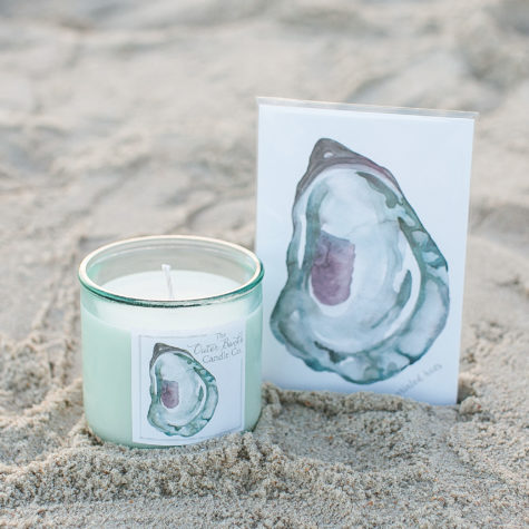 Artist Candle & Oyster Art Print