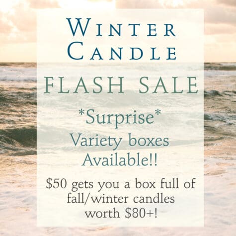 SURPRISE Winter Candle box