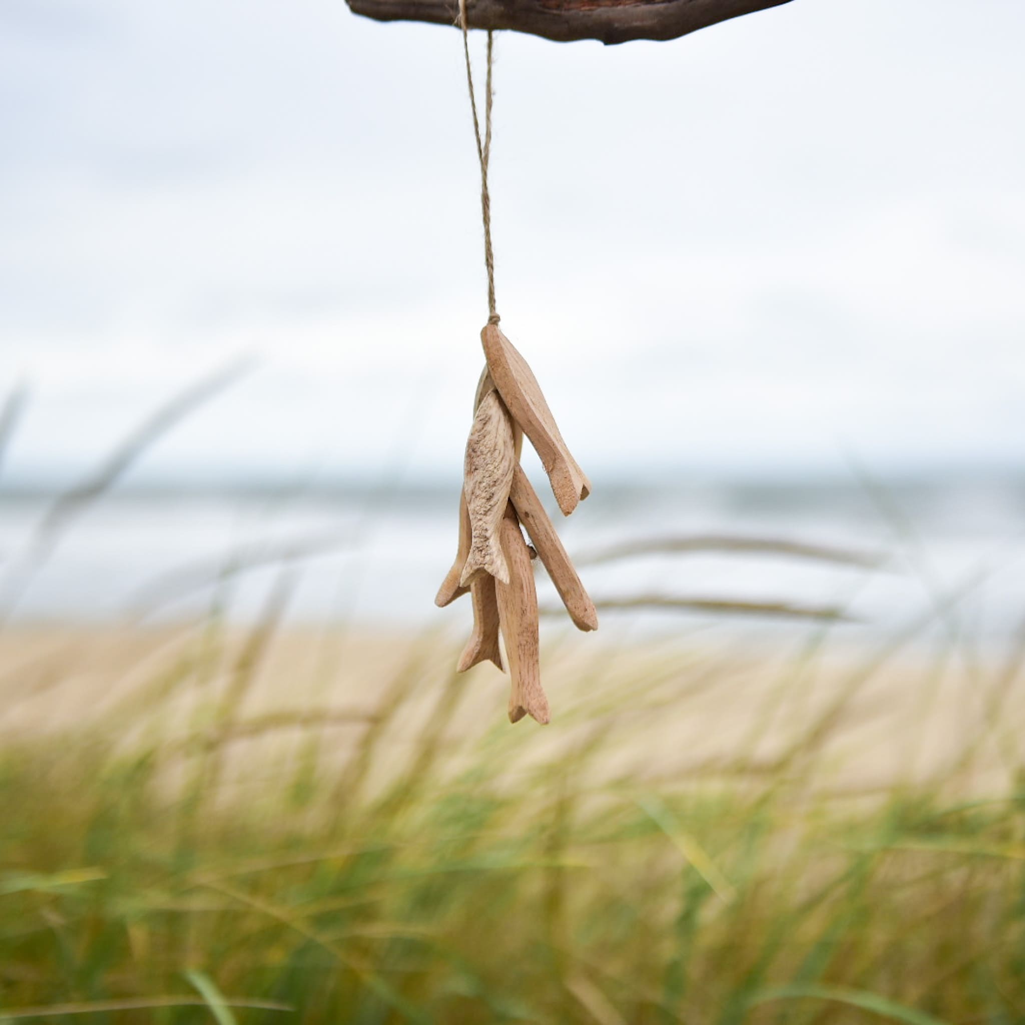 Driftwood FISH Stringer Ornament - Image 2