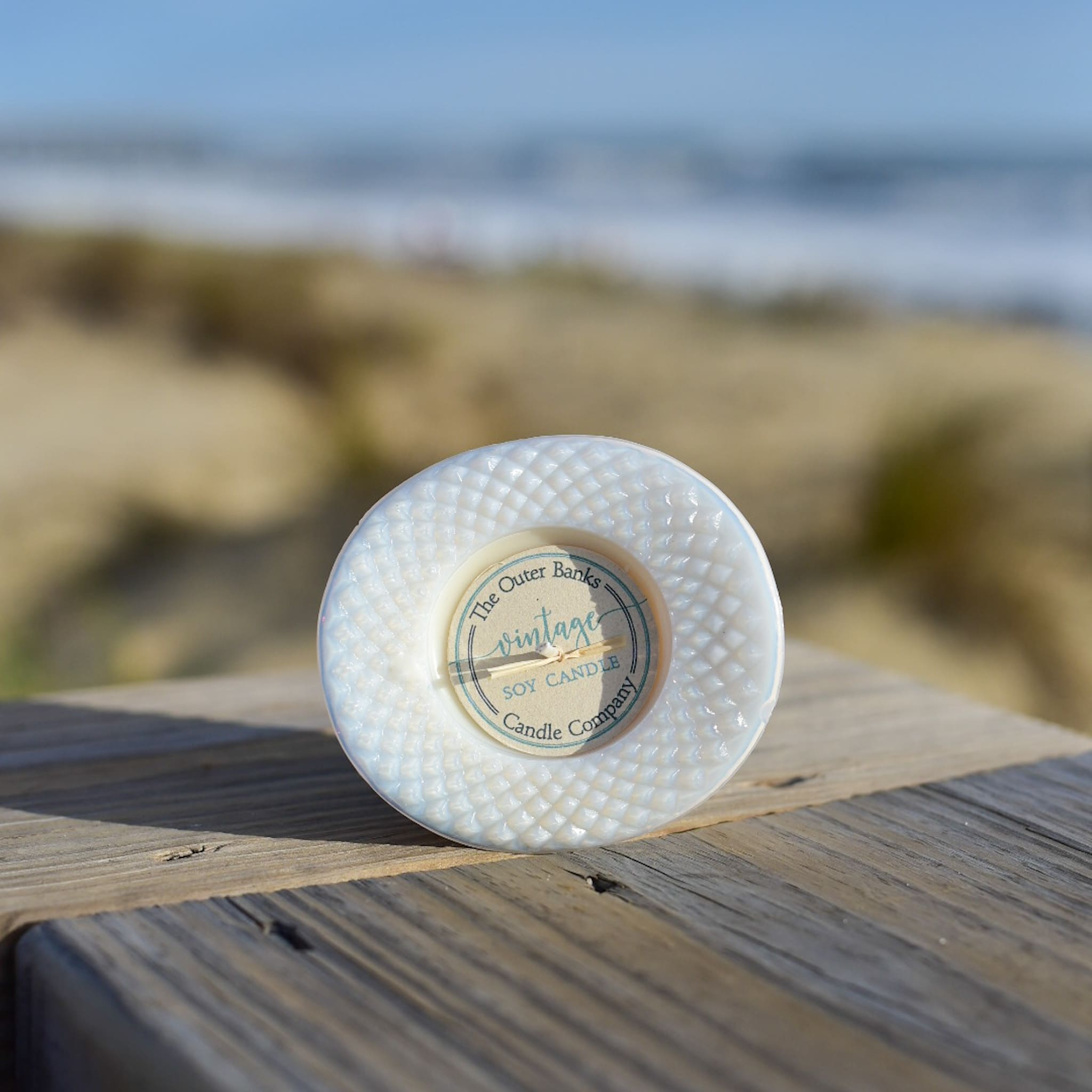 Vintage Milk Glass Top Hat Toothpick Holder - Image 2