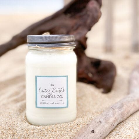 Driftwood Vanilla Mason Jar Candle