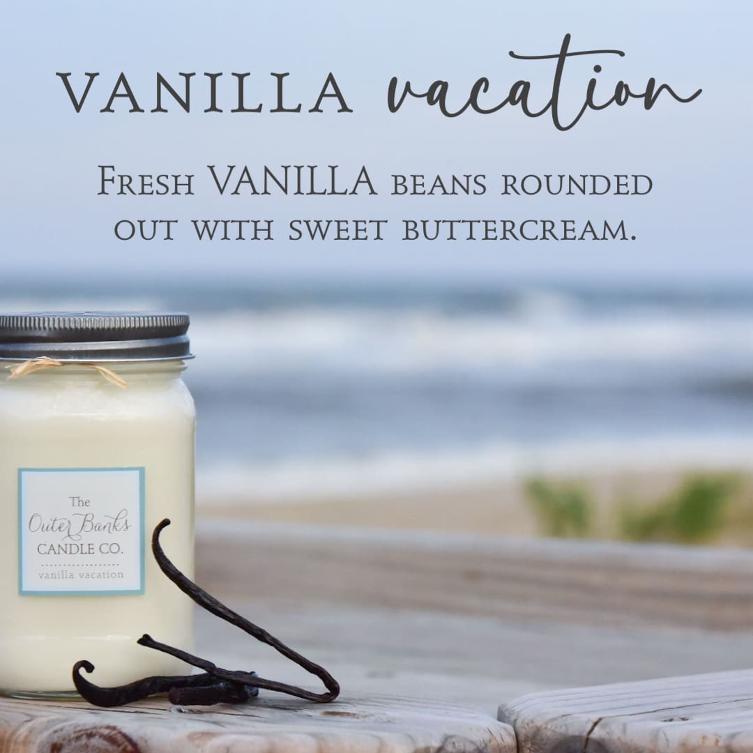 Vanilla Vacation Mason Jar Candles - Image 2