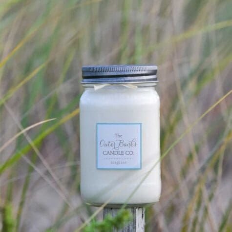 Seagrass Mason Jar Candles