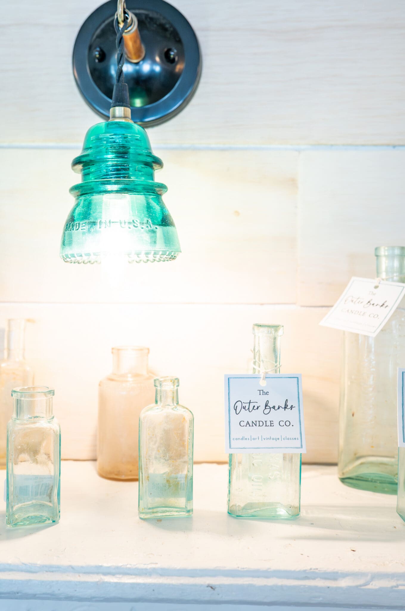 Antique Octagon Glass Bottle - Image 6