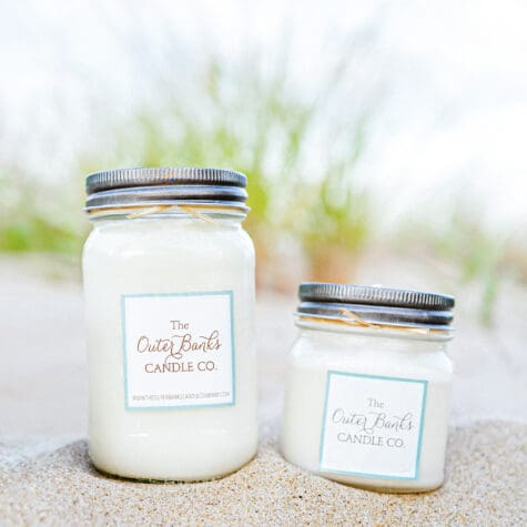 Lavender Seas Mason Jar Candles