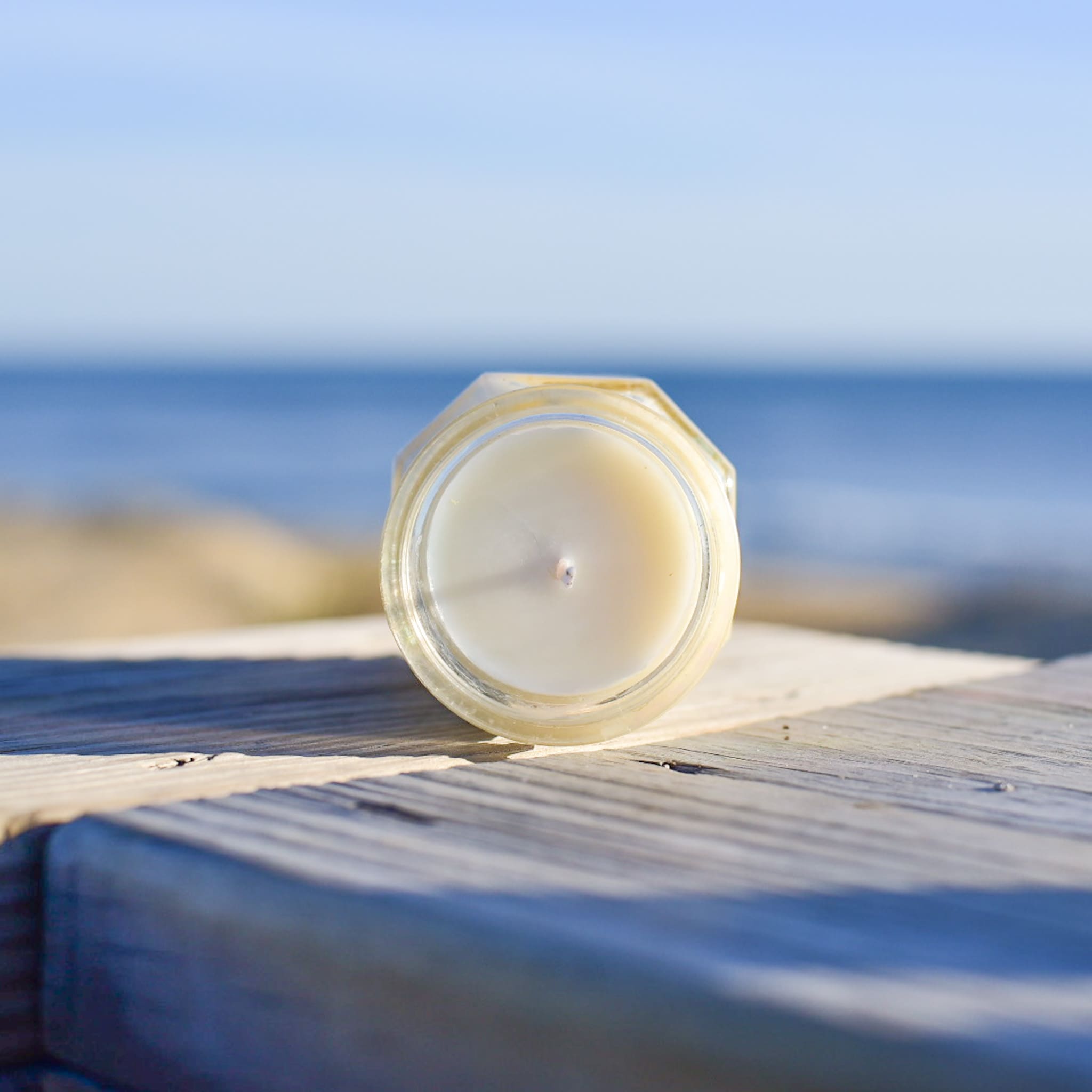 Antique Octagon Glass Bottle - Image 4